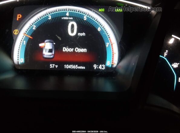 2HGFC2F65MH524644 2021 HONDA CIVIC Blue 