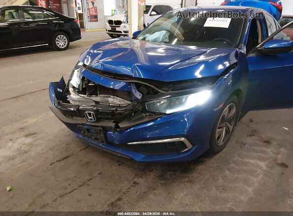 2HGFC2F65MH524644 2021 HONDA CIVIC Blue Front view