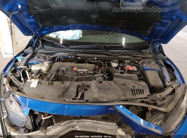 2HGFC2F65MH524644 2021 HONDA CIVIC Blue Rear view