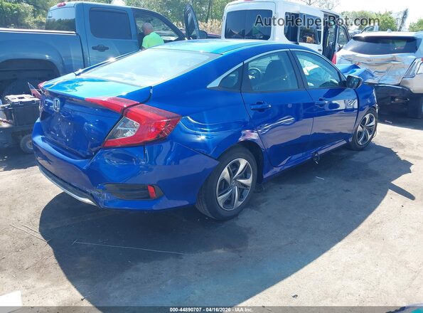 2HGFC2F66LH589680 2020 HONDA CIVIC Blue 