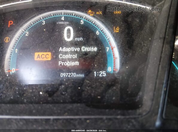 2HGFC2F67KH604265 2019 HONDA CIVIC Red Вид задніх сидінь