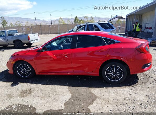 2HGFC2F67KH604265 2019 HONDA CIVIC Red Панорамний вид салону 360°