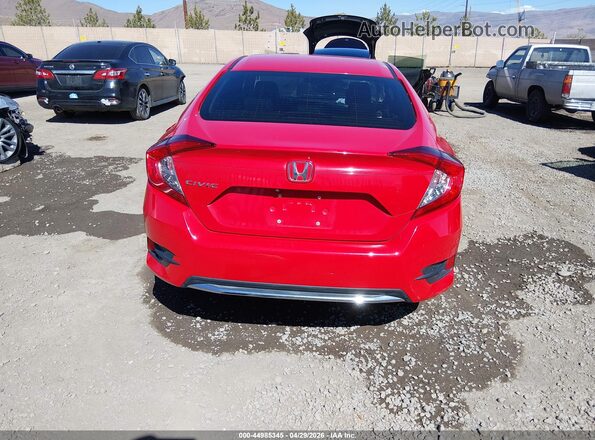2HGFC2F67KH604265 2019 HONDA CIVIC Red 