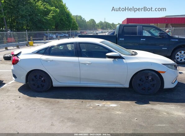 2HGFC2F68KH606333 2019 HONDA CIVIC White Vista interior de 360 grados