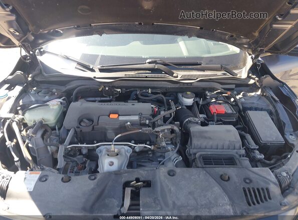 2HGFC2F68LH504516 2020 HONDA CIVIC Black უკანა ხედი