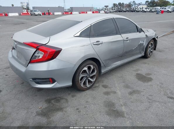 2HGFC2F69KH558647 2019 HONDA CIVIC Silver Задня права чверть