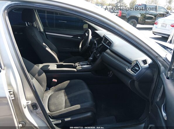 2HGFC2F69KH558647 2019 HONDA CIVIC Silver Вид салону спереду