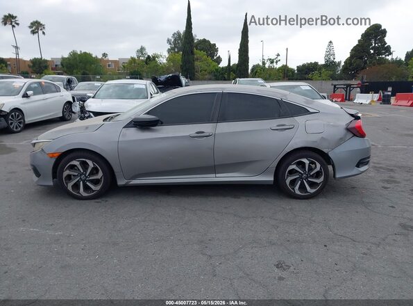 2HGFC2F69KH558647 2019 HONDA CIVIC Silver Панорамний вид салону 360°