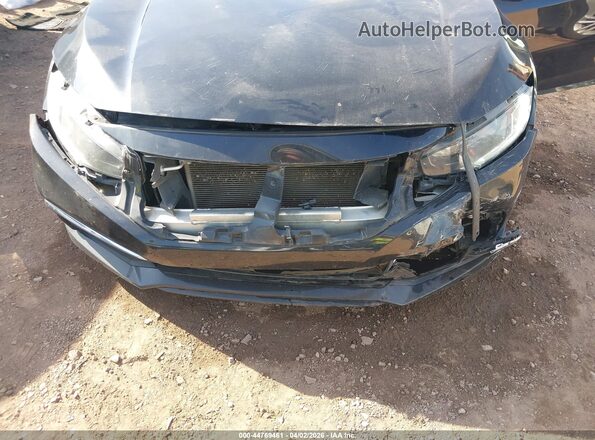 2HGFC2F69KH600198 2019 HONDA CIVIC Black Դիմացի տեսք