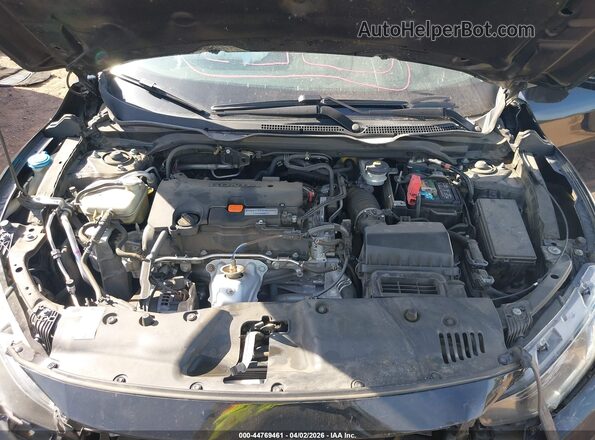 2HGFC2F69KH600198 2019 HONDA CIVIC Black Հետևի տեսք