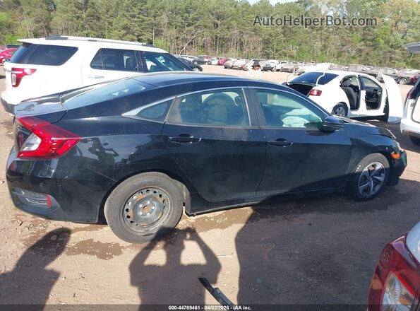 2HGFC2F69KH600198 2019 HONDA CIVIC Black Սալոնի հետևի տեսք