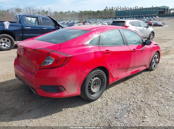 2HGFC2F69MH540894 2021 HONDA CIVIC Red Հետևի աջ