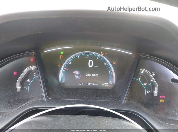 2HGFC2F69MH540894 2021 HONDA CIVIC Red Հետևի նստատեղերի տեսք