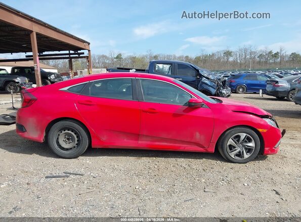 2HGFC2F69MH540894 2021 HONDA CIVIC Red Սալոնի հետևի տեսք