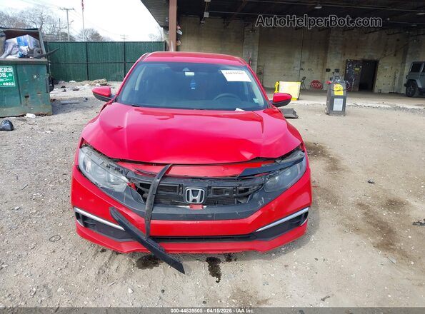 2HGFC2F69MH540894 2021 HONDA CIVIC Red Սարքավորումների վահանակի տեսք