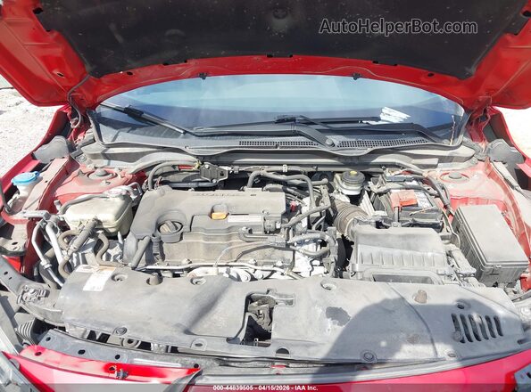 2HGFC2F69MH540894 2021 HONDA CIVIC Red Հետևի տեսք