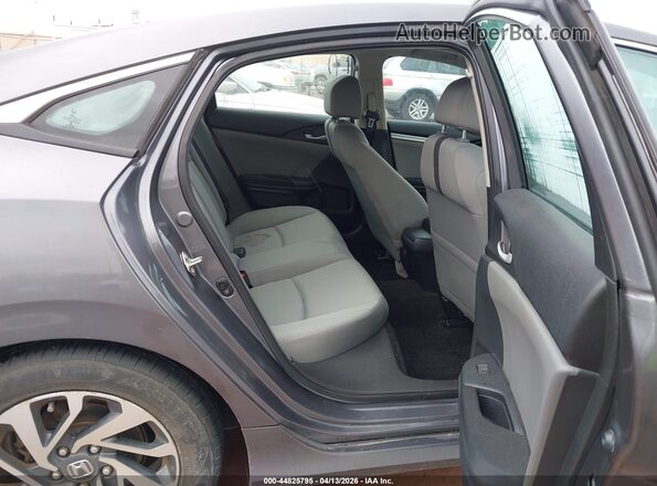 2HGFC2F70GH500474 2016 HONDA CIVIC Gray Widok naklejki z numerem VIN