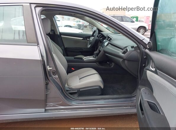 2HGFC2F70GH500474 2016 HONDA CIVIC Gray Widok wnętrza z przodu