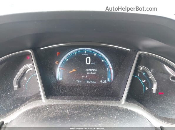 2HGFC2F70GH500474 2016 HONDA CIVIC Gray Widok tylnych siedzeń