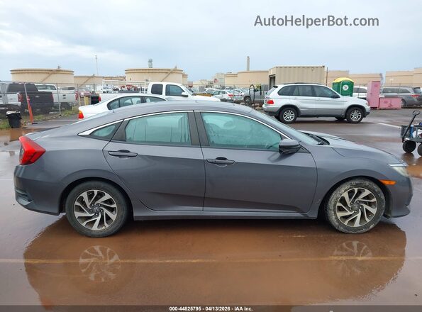 2HGFC2F70GH500474 2016 HONDA CIVIC Gray Widok wnętrza z tyłu