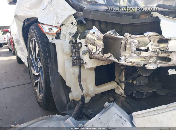 2HGFC2F70HH512061 2017 HONDA CIVIC White Widok zestawu wskaźników