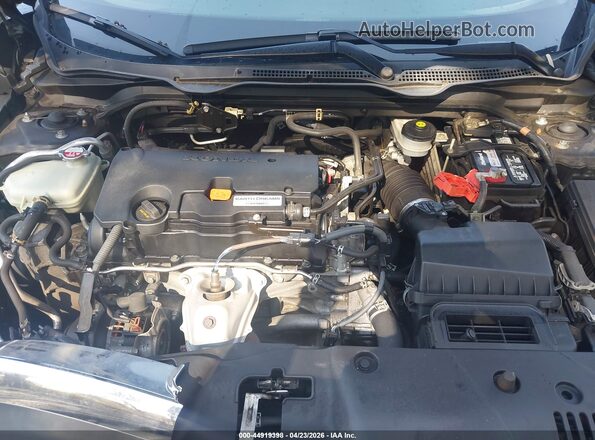 2HGFC2F70JH577496 2018 HONDA CIVIC Black უკანა ხედი