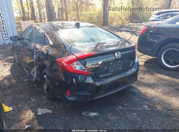 2HGFC2F70JH577496 2018 HONDA CIVIC Black უკანა მარცხენა
