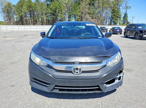2HGFC2F71GH518028 2016 HONDA CIVIC Black Front view