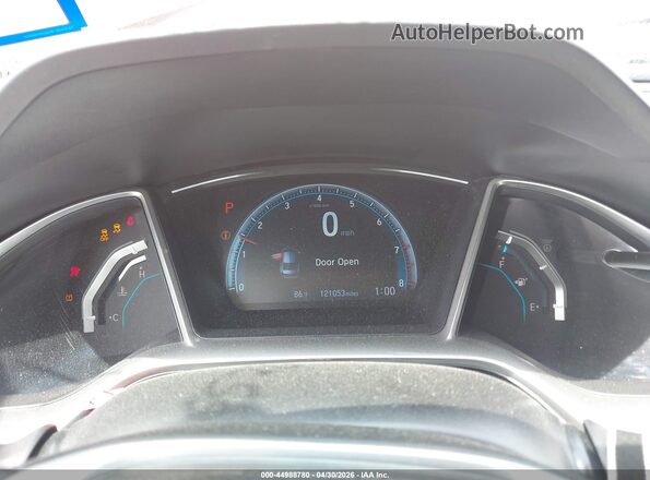 2HGFC2F72JH587530 2018 HONDA CIVIC Красный Вид задних сидений