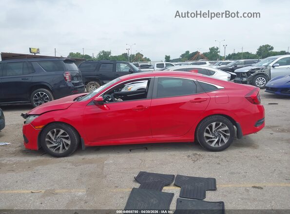 2HGFC2F72JH587530 2018 HONDA CIVIC Красный Панорамный вид салона 360°
