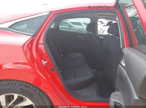 2HGFC2F72JH587530 2018 HONDA CIVIC Красный Вид наклейки с VIN-кодом