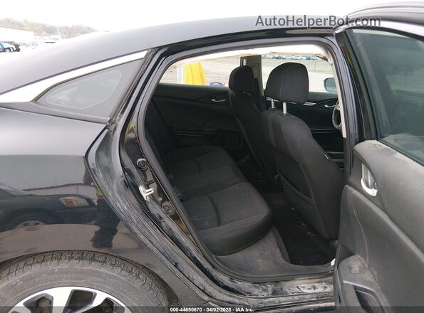 2HGFC2F75GH509090 2016 HONDA CIVIC Black Widok naklejki z numerem VIN