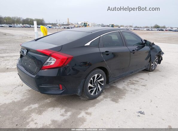 2HGFC2F75GH509090 2016 HONDA CIVIC Black Tył prawy