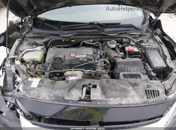 2HGFC2F75GH509090 2016 HONDA CIVIC Black Widok z tyłu