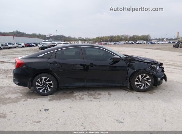 2HGFC2F75GH509090 2016 HONDA CIVIC Black Widok wnętrza 360 stopni