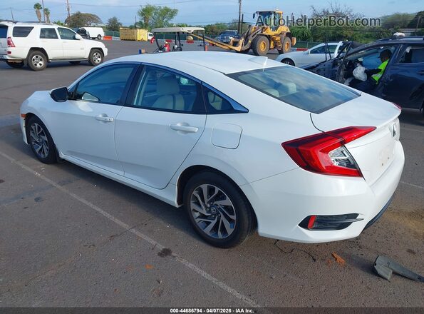 2HGFC2F77JH573347 2018 HONDA CIVIC White Задня ліва чверть