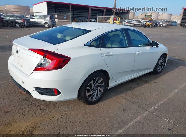 2HGFC2F77JH573347 2018 HONDA CIVIC White Задня права чверть