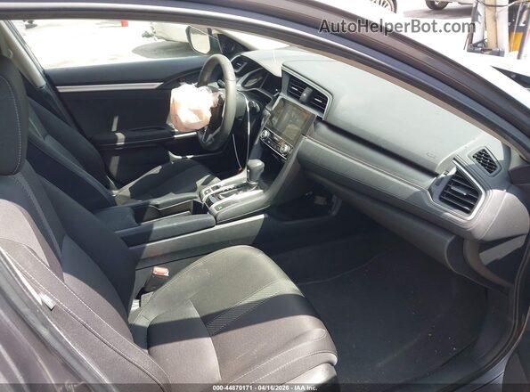 2HGFC2F79GH537751 2016 HONDA CIVIC Gray Widok wnętrza z przodu
