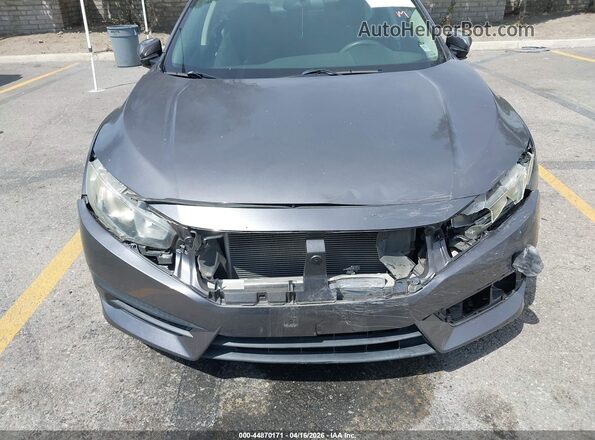 2HGFC2F79GH537751 2016 HONDA CIVIC Gray Widok z przodu