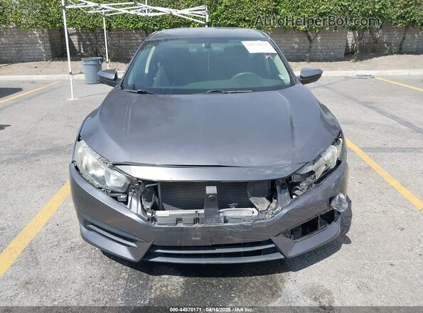 2HGFC2F79GH537751 2016 HONDA CIVIC Gray Widok zestawu wskaźników