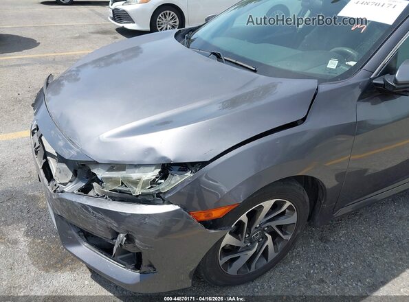 2HGFC2F79GH537751 2016 HONDA CIVIC Gray 