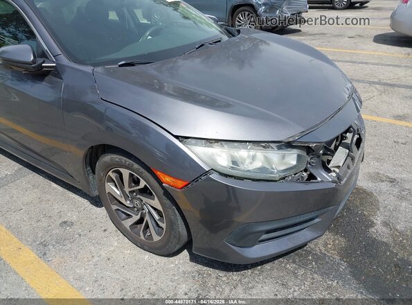 2HGFC2F79GH537751 2016 HONDA CIVIC Gray 