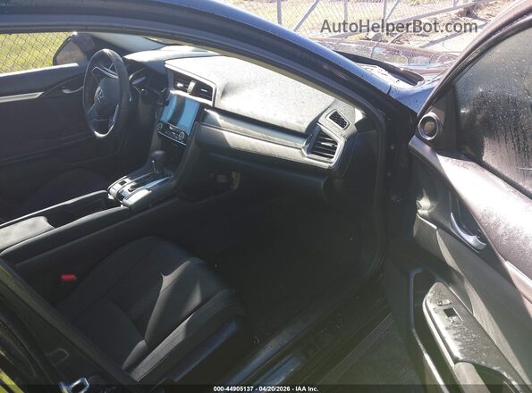 2HGFC2F79JH528488 2018 HONDA CIVIC Black Front interior view