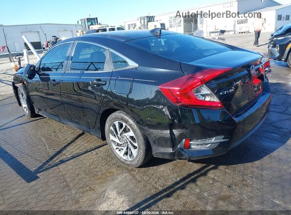 2HGFC2F79JH528488 2018 HONDA CIVIC Black Rear left