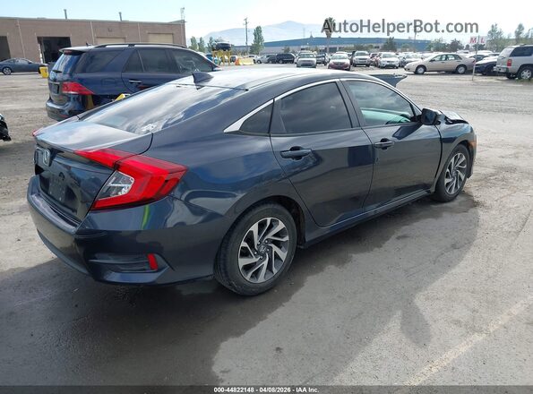 2HGFC2F7XJH590210 2018 HONDA CIVIC Gray უკანა მარჯვენა
