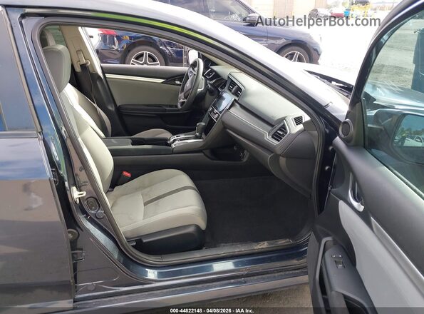 2HGFC2F7XJH590210 2018 HONDA CIVIC Gray წინა სალონის ხედი