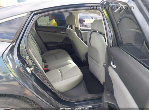 2HGFC2F7XJH590210 2018 HONDA CIVIC Gray VIN კოდის სტიკერის ხედი