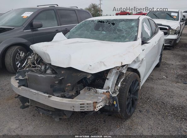 2HGFC2F81LH534586 2020 HONDA CIVIC White Առջևի ձախ երեք քառորդ տեսարան