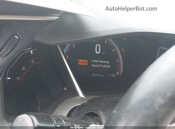 2HGFC2F81LH534586 2020 HONDA CIVIC White Հետևի նստատեղերի տեսք
