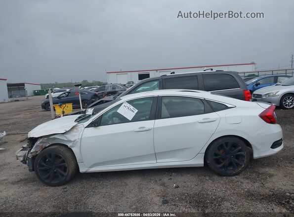 2HGFC2F81LH534586 2020 HONDA CIVIC White Սալոնի 360 աստիճան տեսք